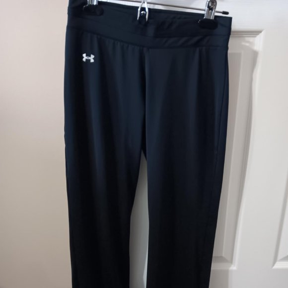 Under Armour All Season Gear Black Pants Size XS EUC - Picture 1 of 11